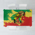 Republic of The Congo Independence Day Personalized Tablecloth Congo-Brazzaville Since 1960 - African Pride