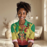 Republic of The Congo Independence Day Personalized Women Casual Shirt Congo-Brazzaville Since 1960 - African Pride