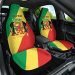 Republic of The Congo Personalized Car Seat Cover Simple Flag Style - African Pride