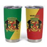 Republic of The Congo Personalized Tumbler Cup Simple Flag Style - African Pride