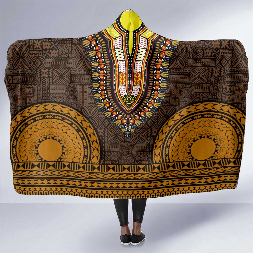 Pink Dashiki and Tapa Pattern Tablecloth Africa-Polynesia Together Culture LT9 main image 1