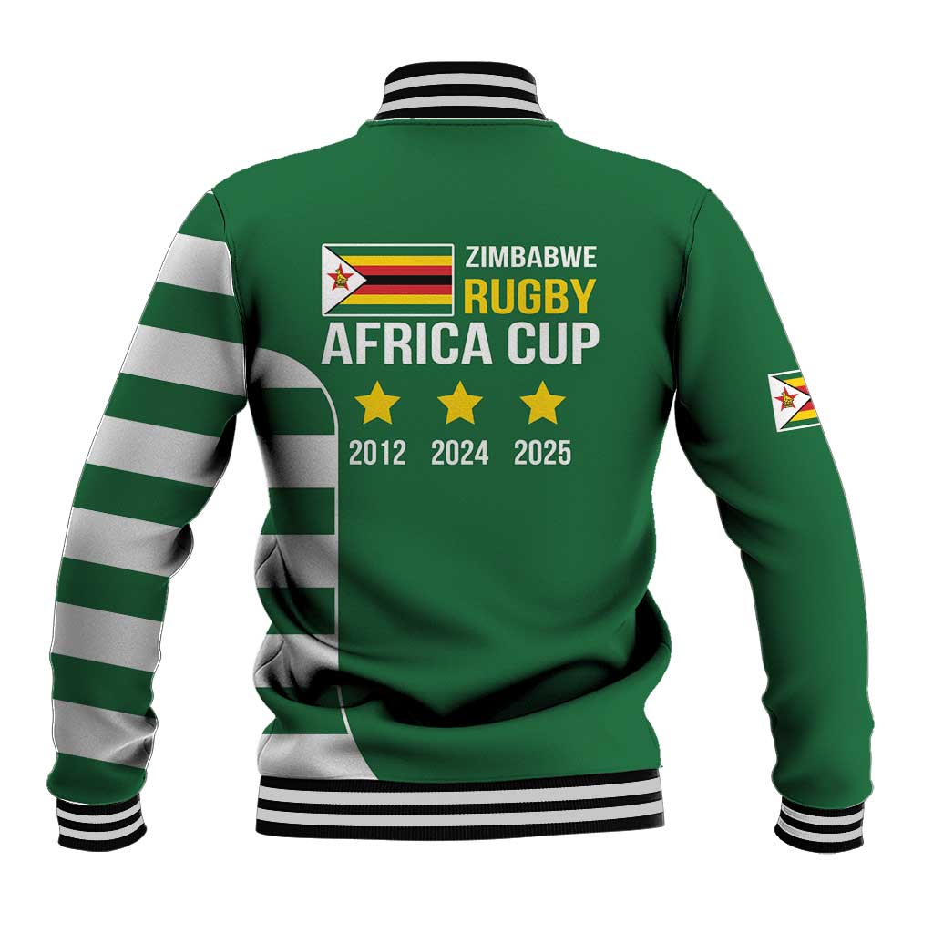 Zimbabwe Rugby History Champion Baseball Jacket One For The History Sables - African Pride