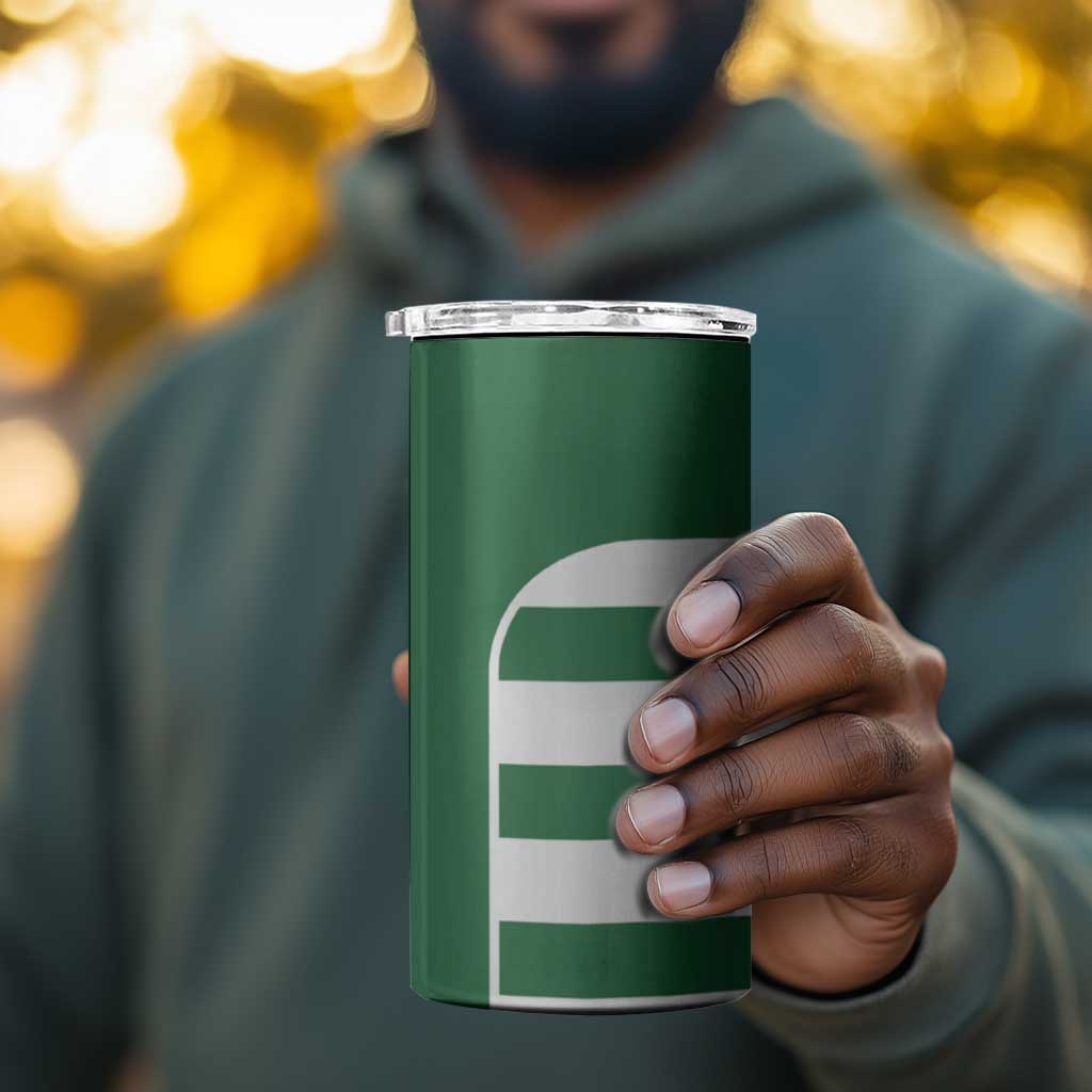 Zimbabwe Rugby History Champion 4 in 1 Can Cooler Tumbler One For The History Sables - African Pride