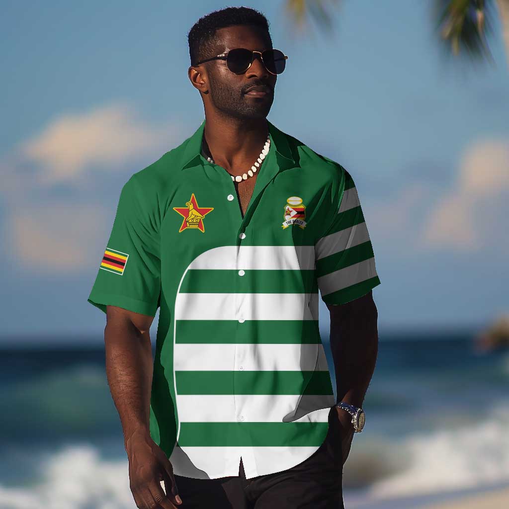 Zimbabwe Rugby History Champion Hawaiian Shirt One For The History Sables - African Pride