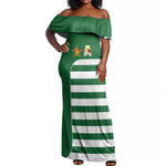 Zimbabwe Rugby History Champion Off Shoulder Maxi Dress One For The History Sables - African Pride