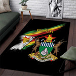 Zimbabwe Wings Flag Area Rug Proudly Zimbabwean - African Pride