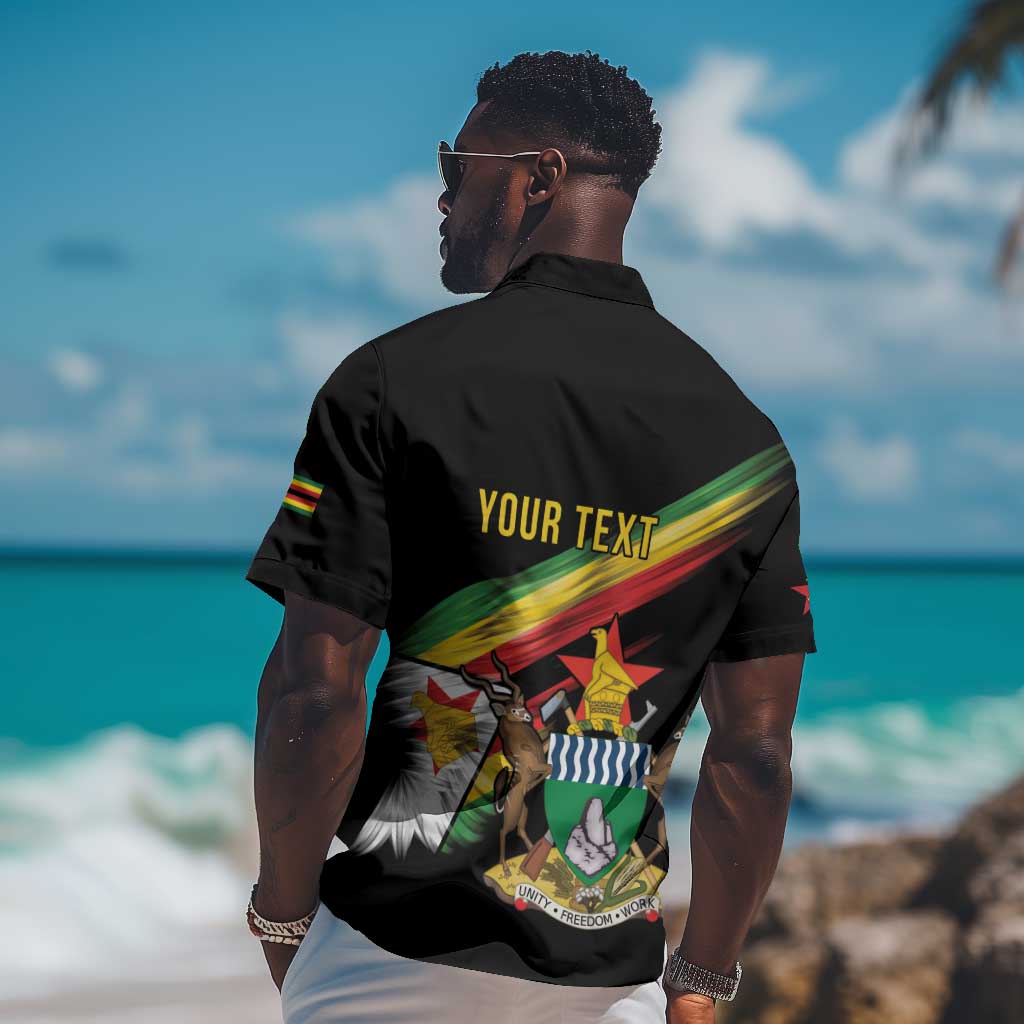 Zimbabwe Wings Flag Hawaiian Shirt Proudly Zimbabwean - African Pride