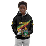 Zimbabwe Wings Flag Kid Hoodie Proudly Zimbabwean - African Pride