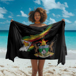 Zimbabwe Wings Flag Sarong Proudly Zimbabwean - African Pride