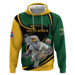 Secretary Bird South Africa Cricket Custom Hoodie Unique Pattern
