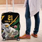 Secretary Bird South Africa Cricket Custom Luggage Cover Unique Pattern