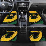 Springbok South Africa Cricket Custom Car Mats Unique Pattern