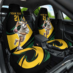 Springbok South Africa Cricket Custom Car Seat Cover Unique Pattern