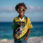 Springbok South Africa Cricket Custom Kid Hawaiian Shirt Unique Pattern