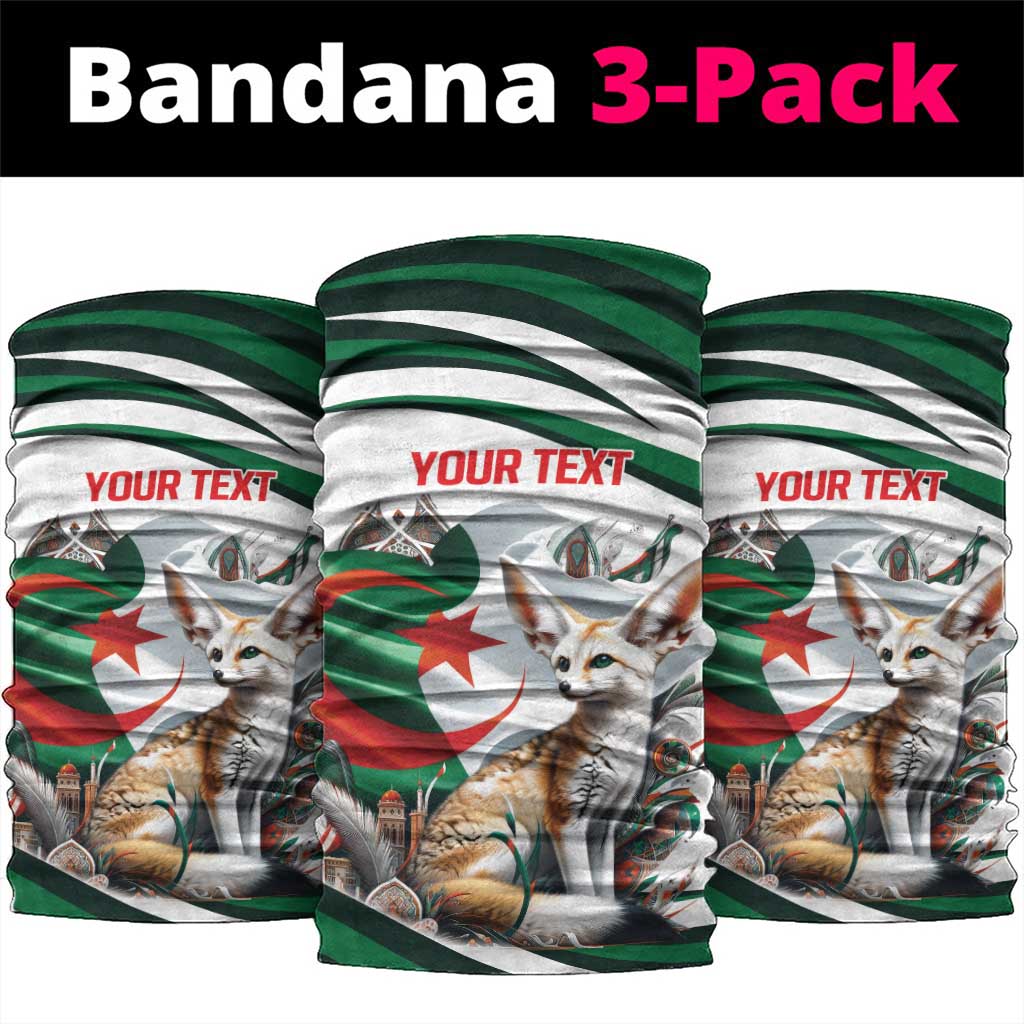 Algeria Fennec Fox Personalized Neck Gaiter Algerian Culture and Nature LT9