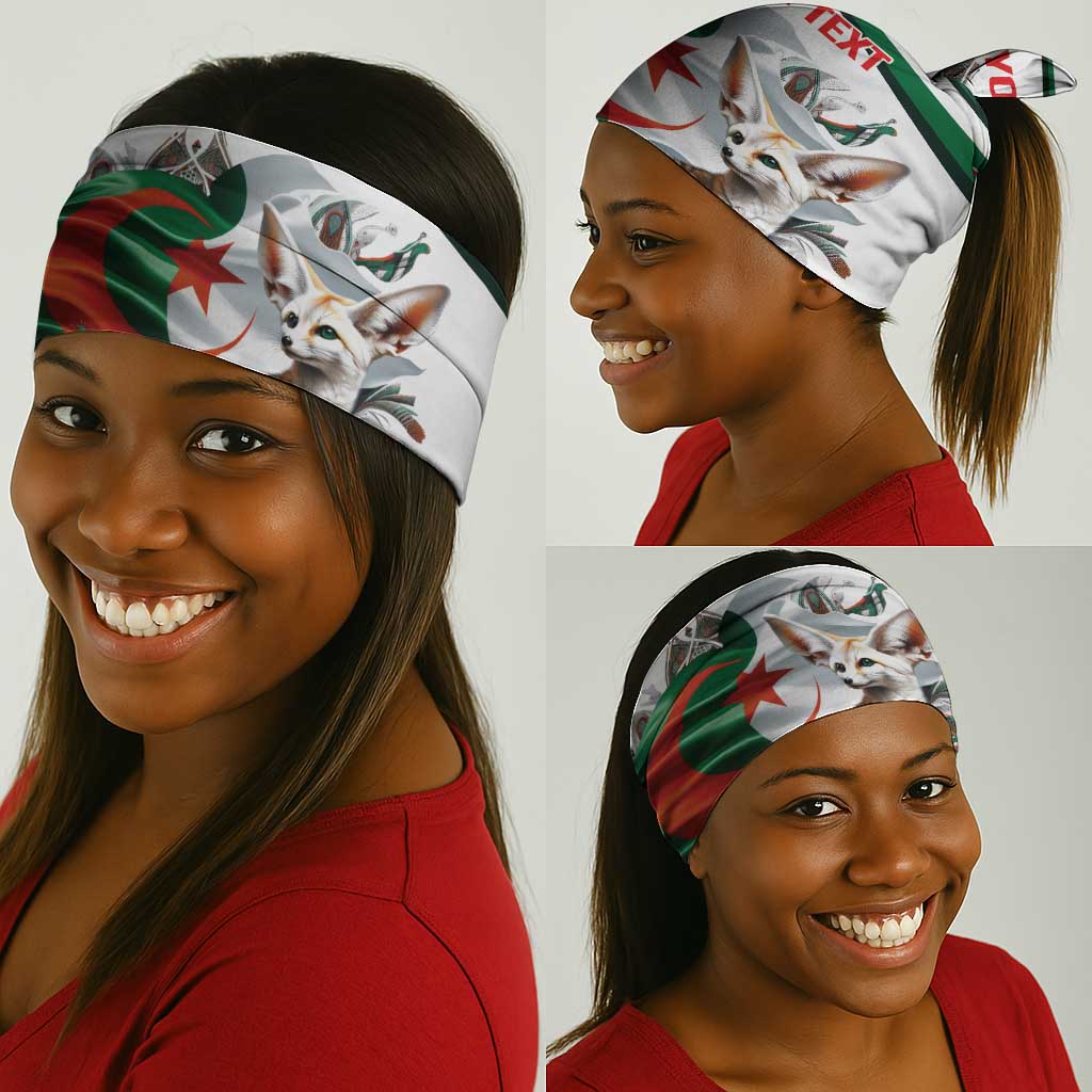 Algeria Fennec Fox Personalized Neck Gaiter Algerian Culture and Nature LT9