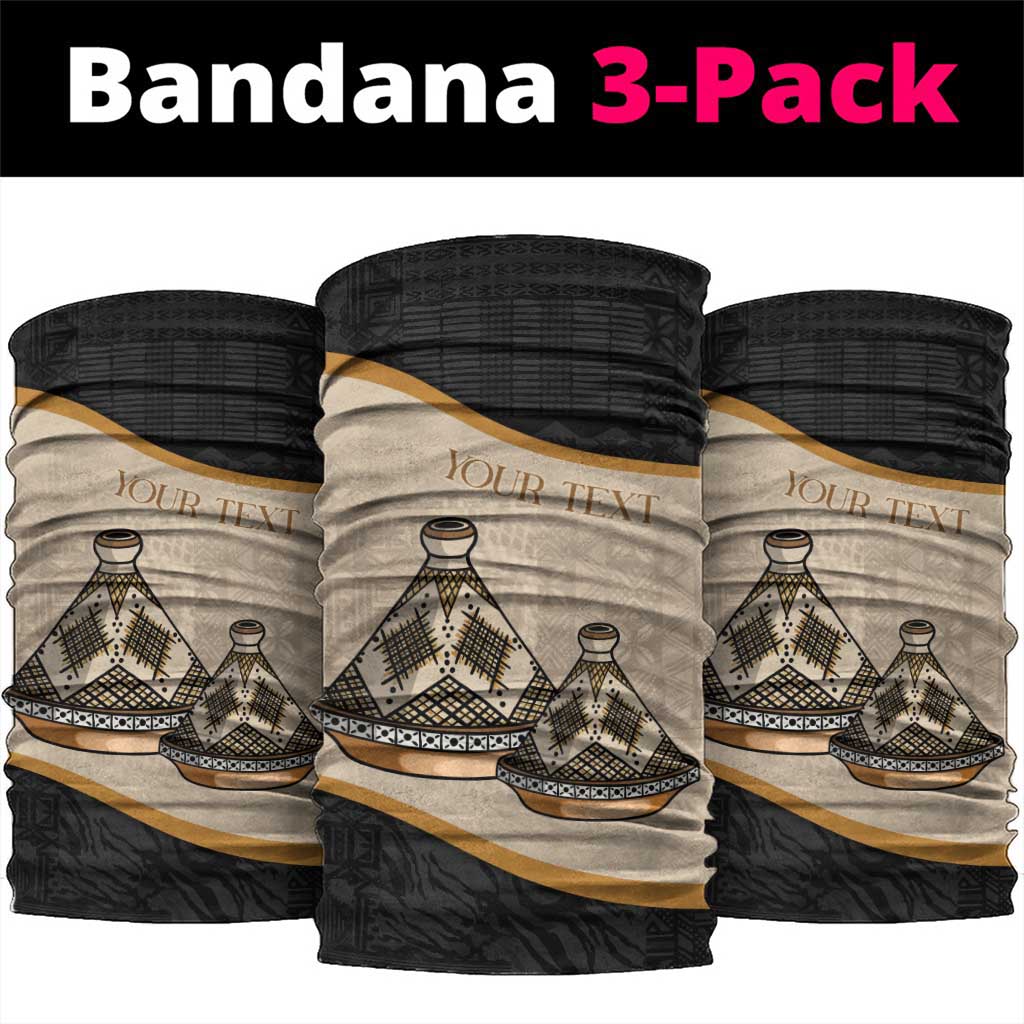 Algeria Tajine Dish Personalized Neck Gaiter African Tribal Pattern LT9