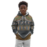Afro Ethnic Native Pattern Kid Hoodie