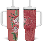 Afro King Proteas Dashiki Motif Tumbler With Handle Peach Style