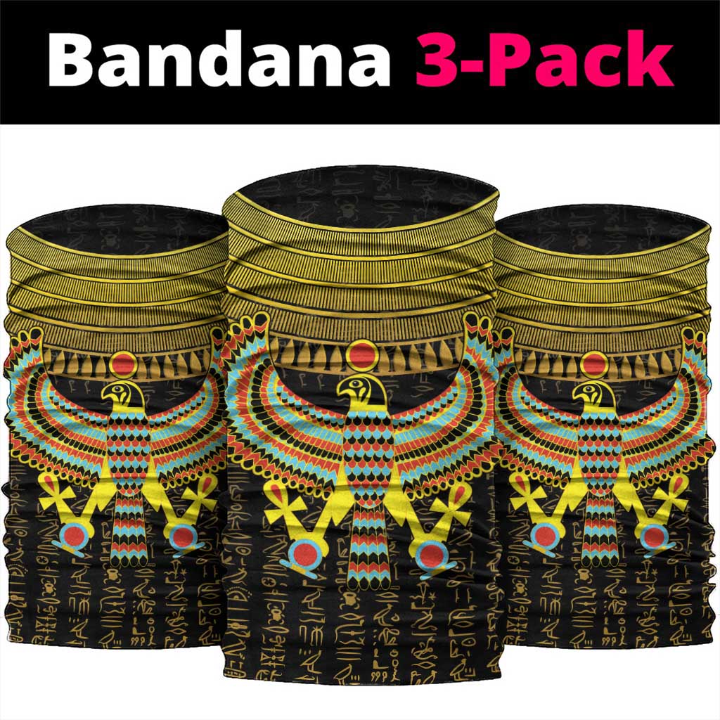 Ancient Egyptian Neck Gaiter Symbol of Horus The Falcon God LT9