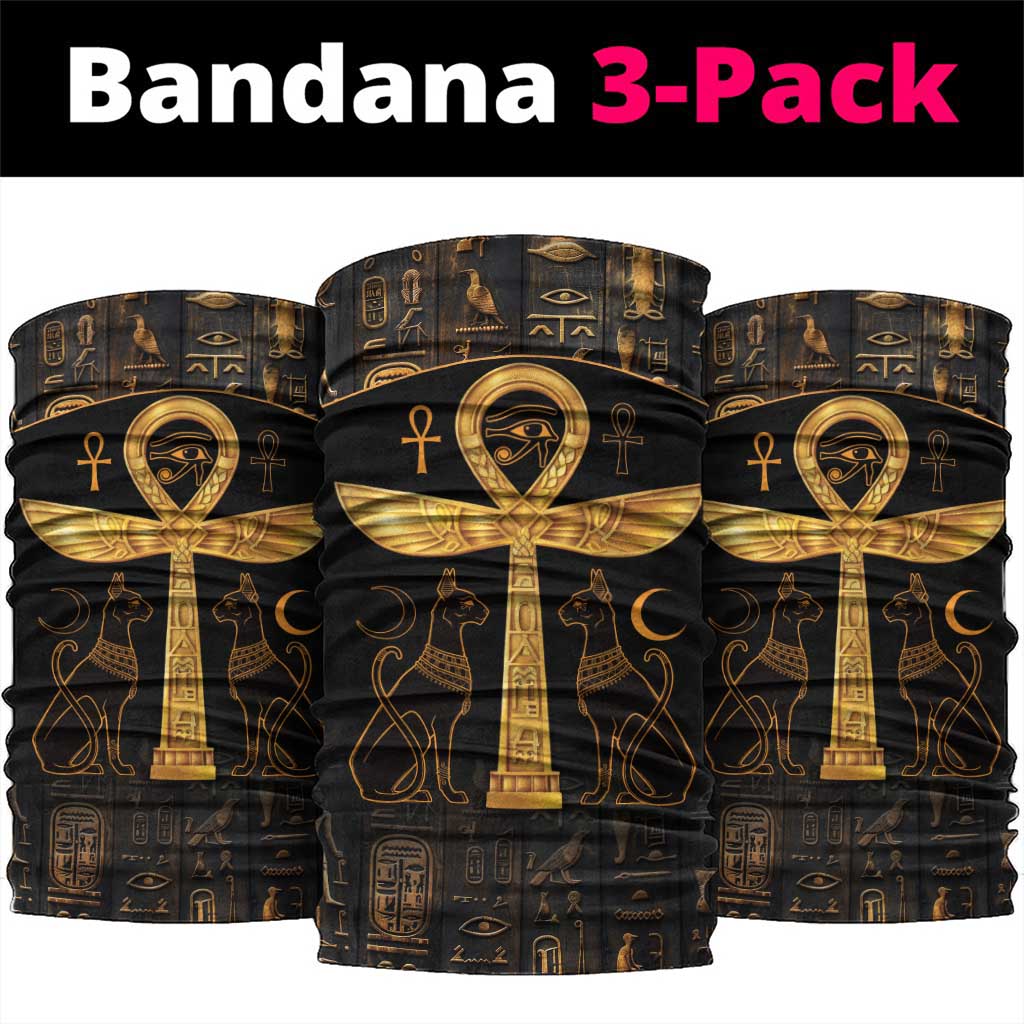 Ankh Eye of Horus Neck Gaiter Ancient Egypt Culture LT9