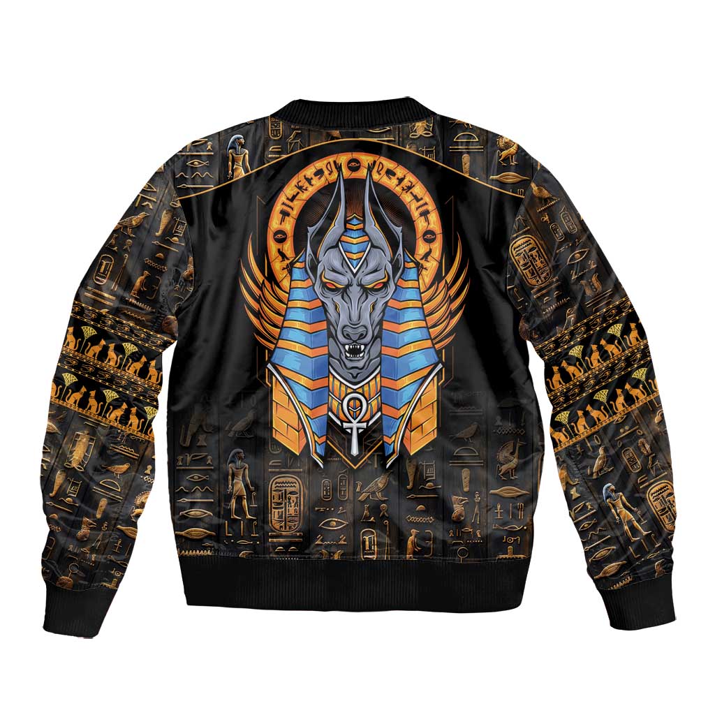Egyptian Anubis Bomber Jacket Ancient Egypt Culture