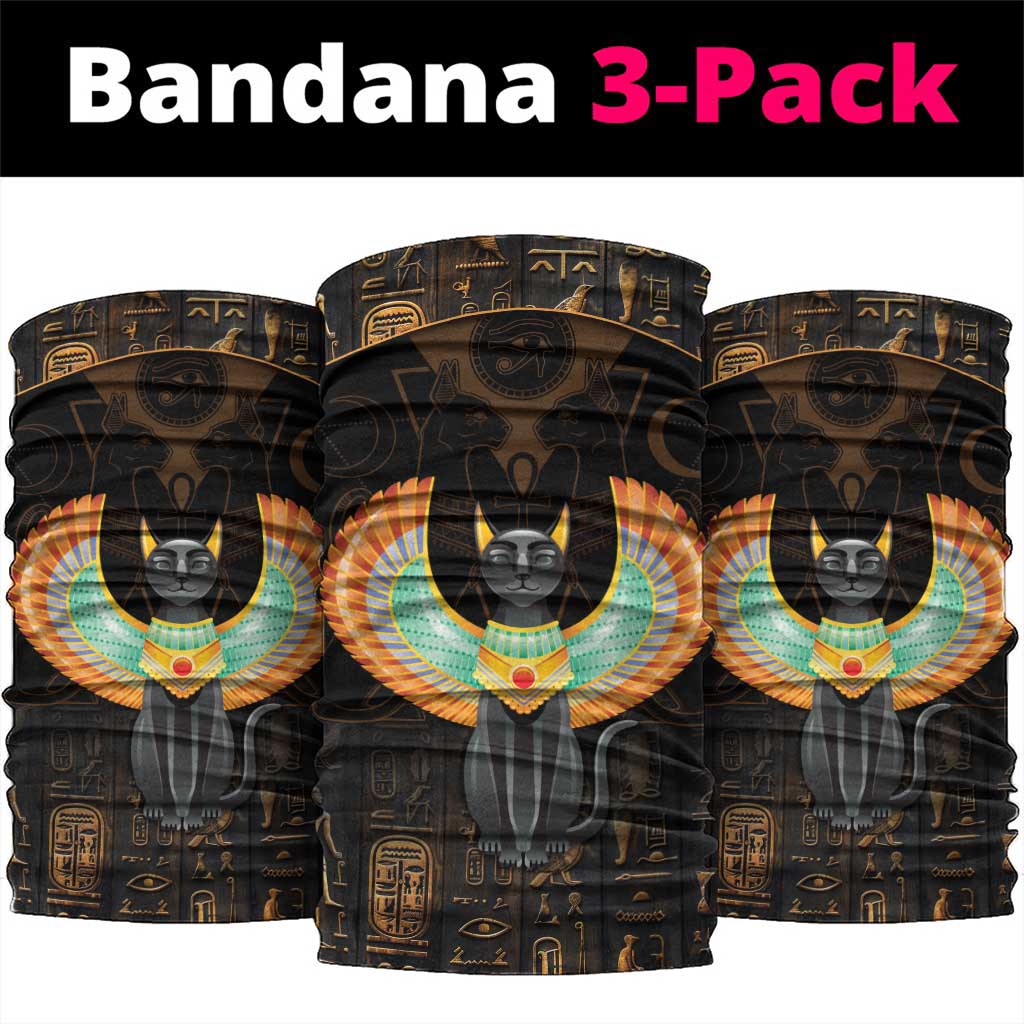 Winged Egypt Cats Neck Gaiter Ancient Egypt Culture LT9