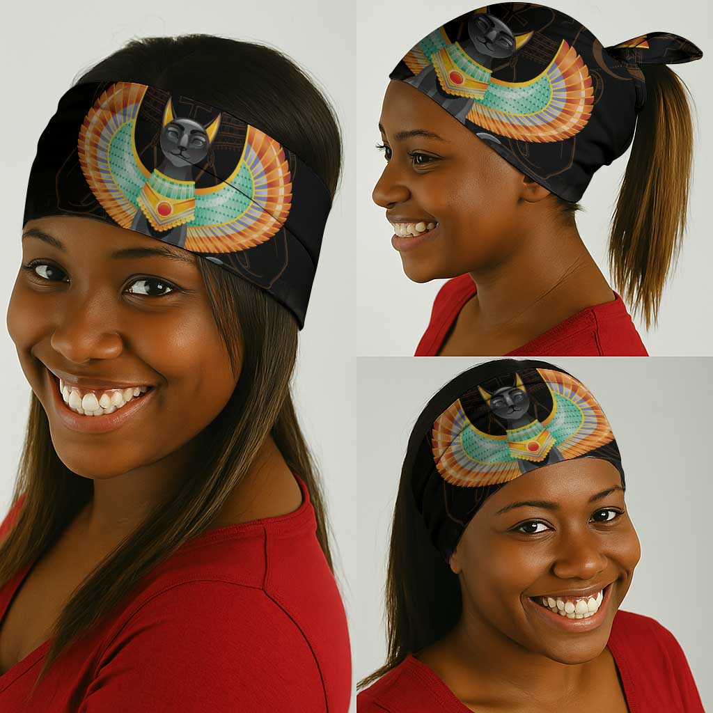 Winged Egypt Cats Neck Gaiter Ancient Egypt Culture LT9