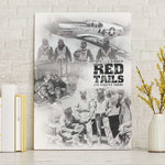 Tuskegee Airmen 332nd Fighter Group Canvas Wall Art The First to Fly with Honor - African Pride