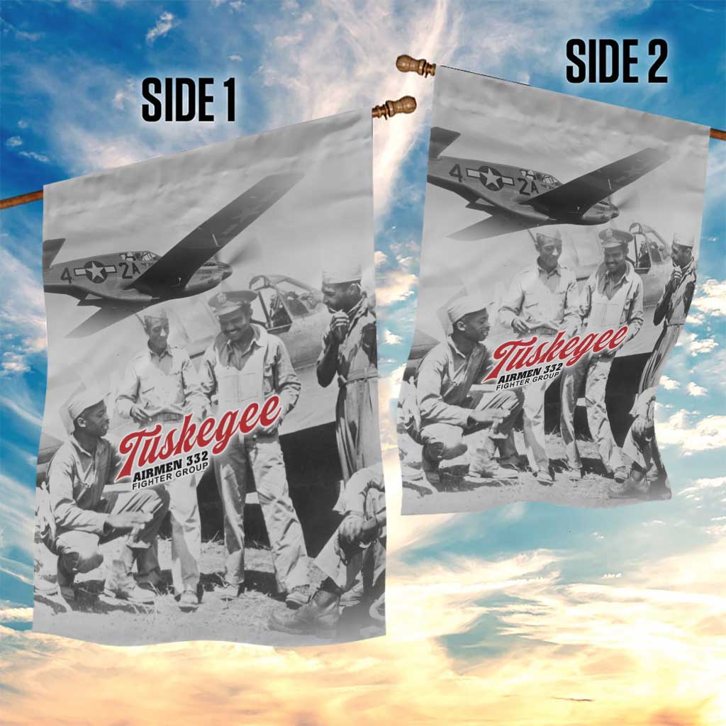 Tuskegee Airmen 332nd Fighter Group Garden Flag Vintage-style War - African Pride
