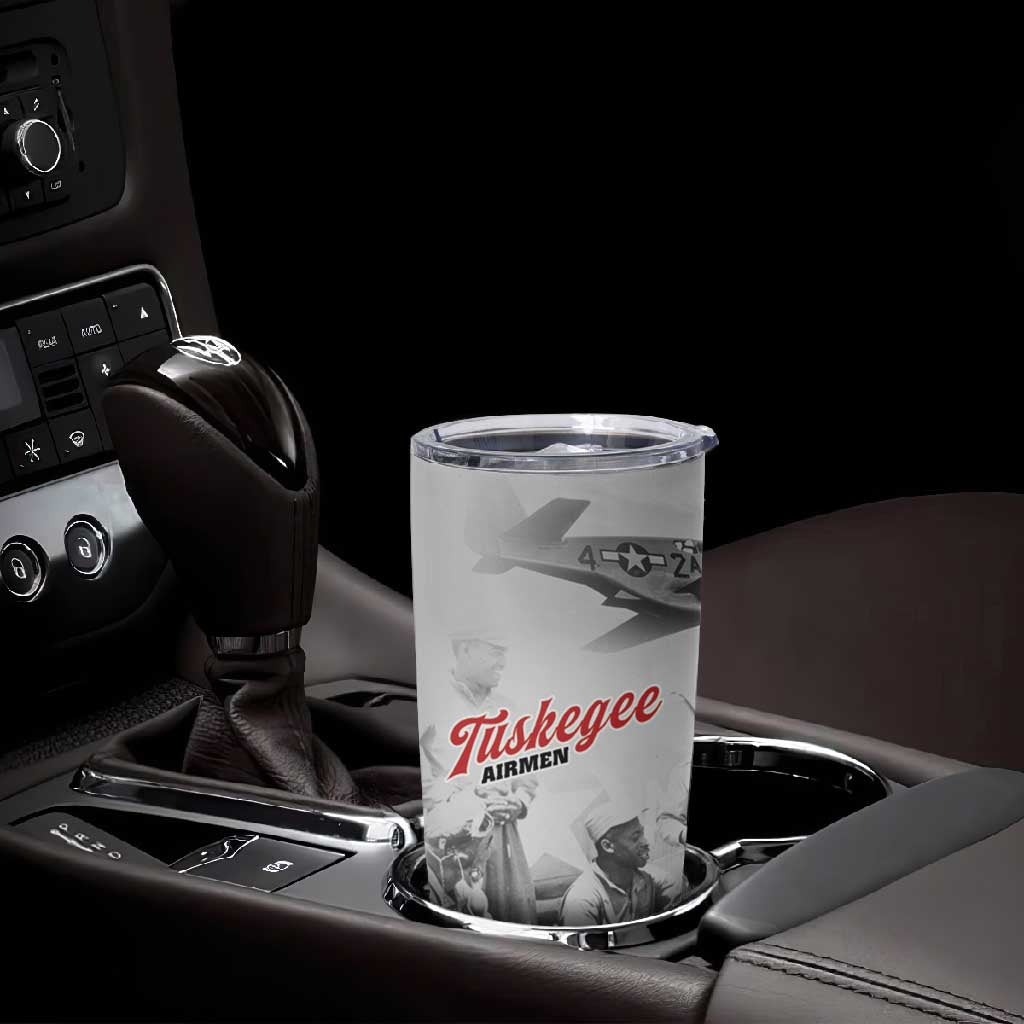 Tuskegee Airmen 332nd Fighter Group Tumbler Cup Vintage-style War - African Pride