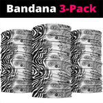 Afro Zebra Mix Paisley Tribal Pattern Neck Gaiter LT9
