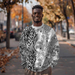 Afro Zebra Mix Paisley Tribal Pattern Sweatshirt