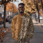 Afro Leopard Mix Native Tribal Pattern Sweatshirt