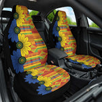 African Ethnic Kitenge Ankara Style Car Seat Cover