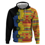 African Ethnic Kitenge Ankara Style Hoodie