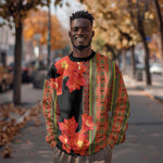 Afro Beauty Clivia Miniata Flowers Sweatshirt