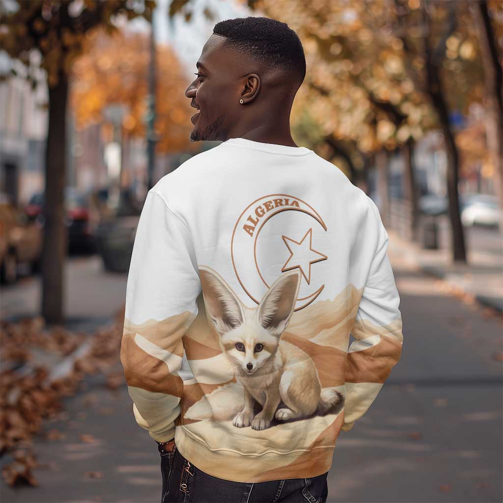 Afro Algeria Fennec Fox Sweatshirt Algerian Sahara Vulpes zerda