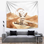 Afro Algeria Fennec Fox Tapestry Algerian Sahara Vulpes zerda