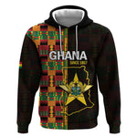 Afro Ghana Independence Day Hoodie Ghanaian 1957 Kente Pattern