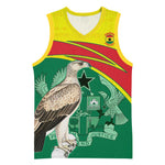 Custom Ghana Black Batters Basketball Jersey Ghanaian Tawny Eagle - Cricket Style - African Pride