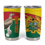 Custom Ghana Black Batters Tumbler Cup Ghanaian Tawny Eagle - Cricket Style