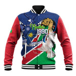 Afro Namibia Independence Day Baseball Jacket Namibian 1990 African Pattern