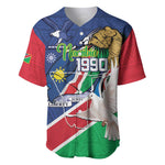 Afro Namibia Independence Day Baseball Jersey Namibian 1990 African Pattern