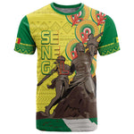 Senegal Monument de la Renaissance T shirt Africaine Ankara Pattern