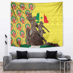 Senegal Monument de la Renaissance Tapestry Africaine Ankara Pattern