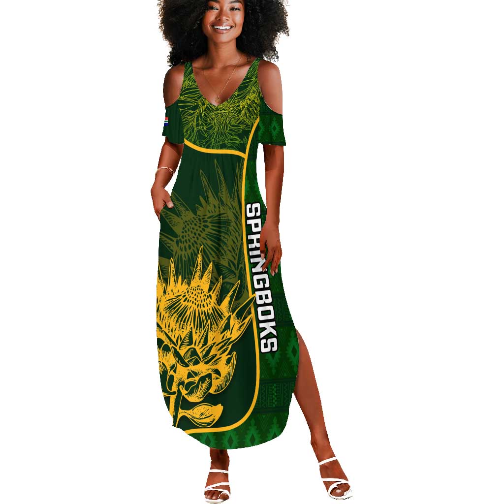 Afro Cricket Tanzania Custom Summer Maxi Dress Go Cows Sporty African Pattern LT14