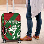 Afro Kenya Rugby Custom Luggage Cover Go Lionesses - African Pattern
