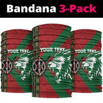 Afro Kenya Rugby Custom Neck Gaiter Go Lionesses - African Pattern LT14