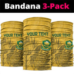 Custom South Africa Soccer Neck Gaiter Go Banyana Banyana Proteas LT14